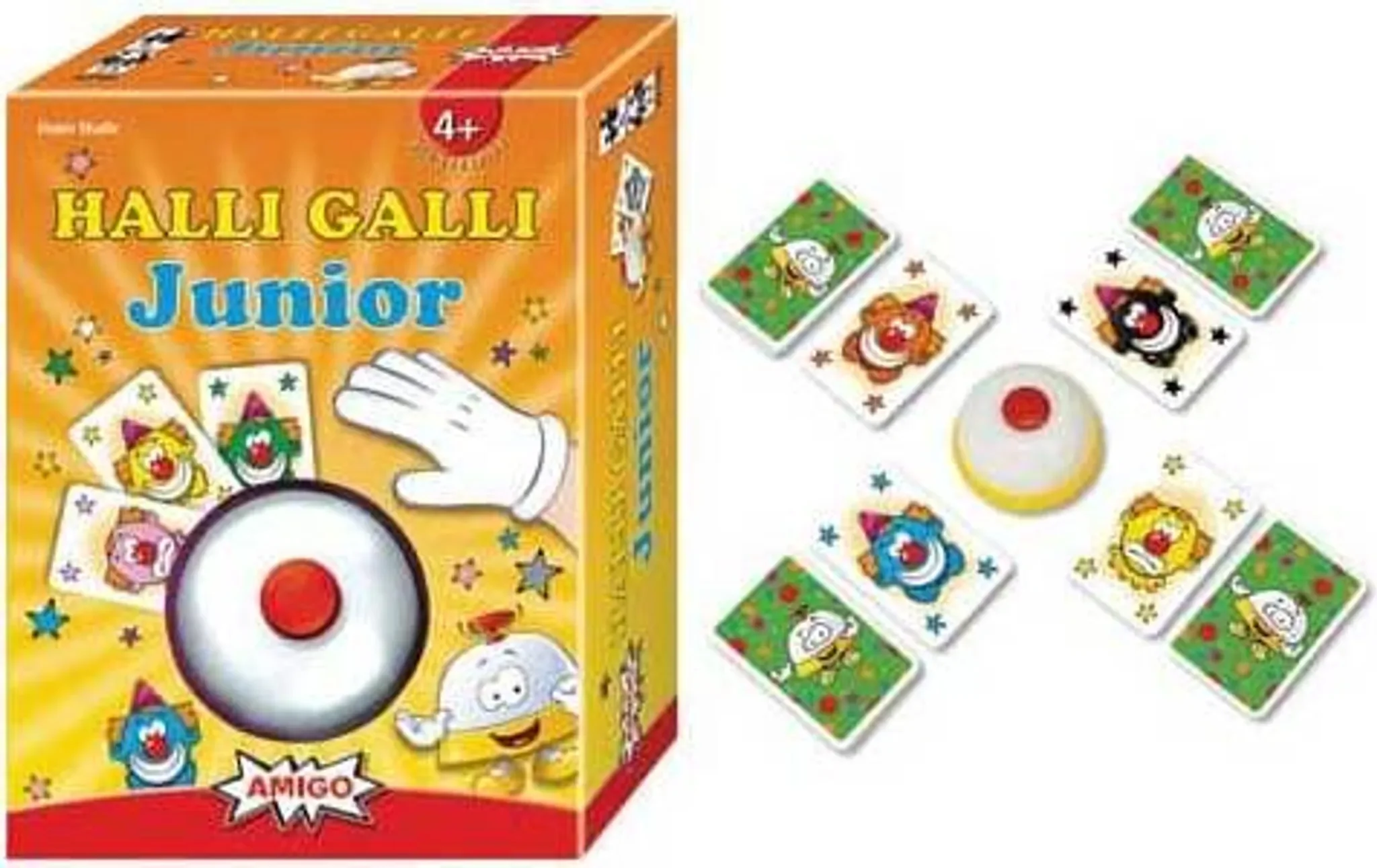 Halli Galli Junior – Kartenspiel mit Glocke ab 4 Jahren